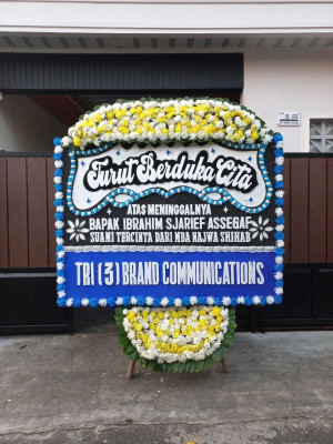 Papan Bunga Duka di Kwandang